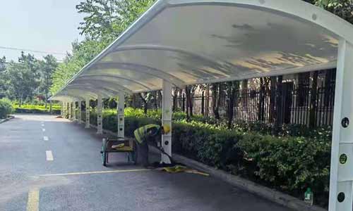 黑龍江膜結(jié)構(gòu)停車棚