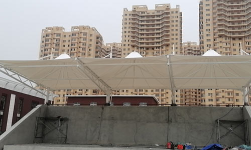 黑龍江張拉膜景觀棚建設(shè)，打造獨特自然之美